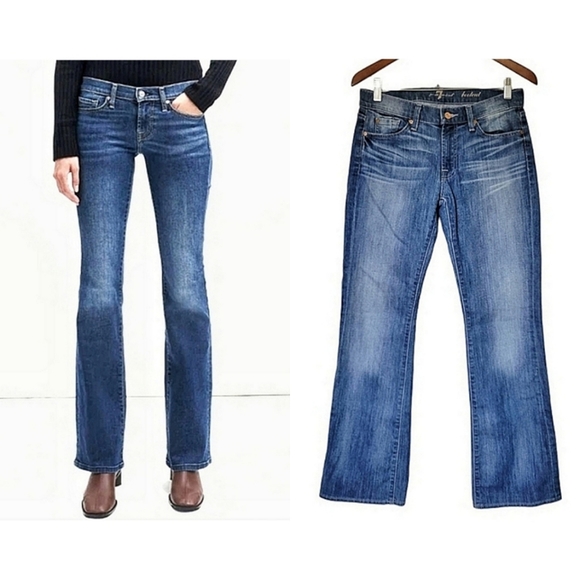 7 For All Mankind Bootcut Jeans Size 29 - Picture 8 of 8